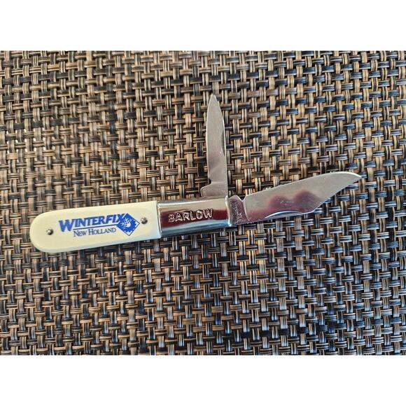 Vintage 'New Holland Promo Items Imperial Barlow knife, tire gauge, insulated - Picture 3 of 10